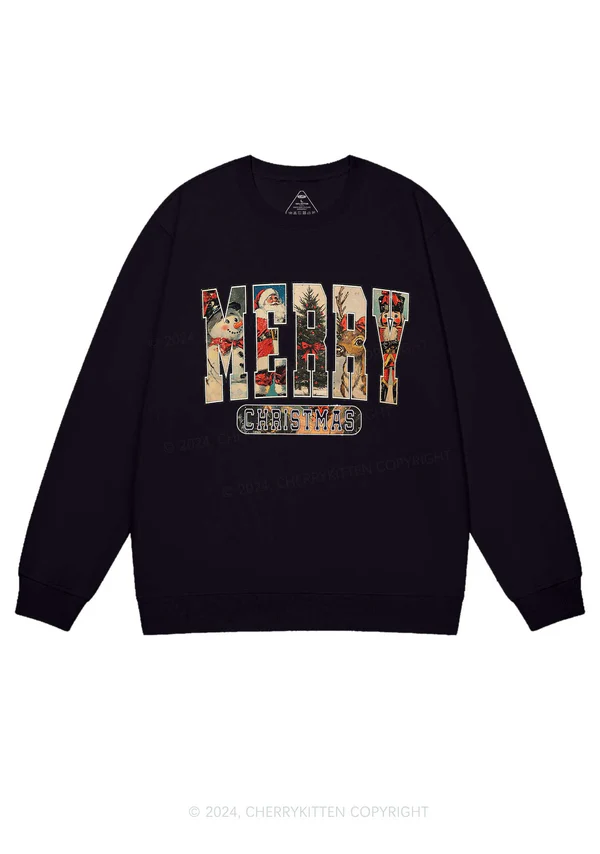 Holiday Retro Looks Begin With Cherrykitten Y2K Christmas Sweatshirts